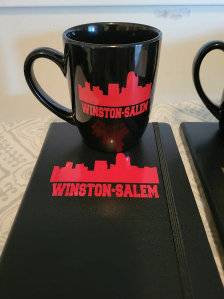Winston-Salem Red Journal and Mug Gift Set - Jewellery Unique Gifts & Accessories