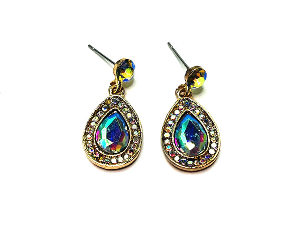 Tear Drop Stone Earrings - Jewellery Unique Gifts & Accessories