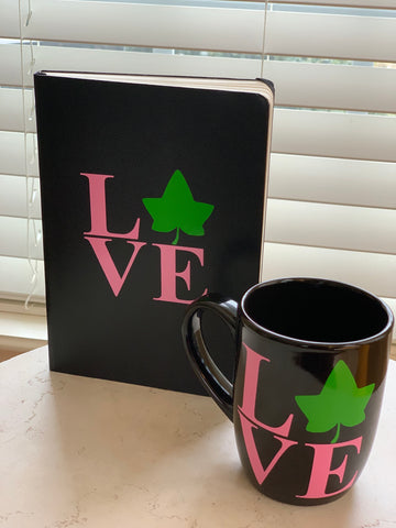 Love - AKA Inspired Journal & Mug Gift Set