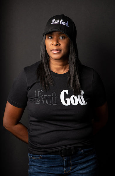 But God T-Shirt - Black And White - Jewellery Unique Gifts & Accessories