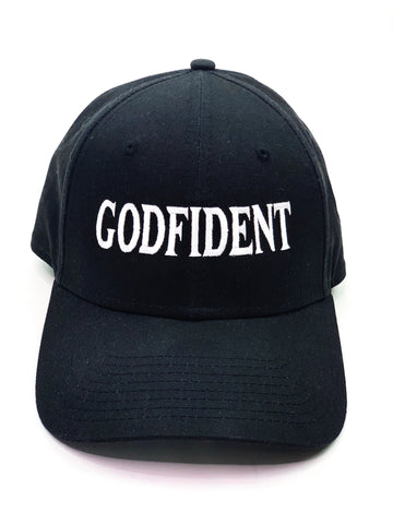 Godfident Hat - Black and White