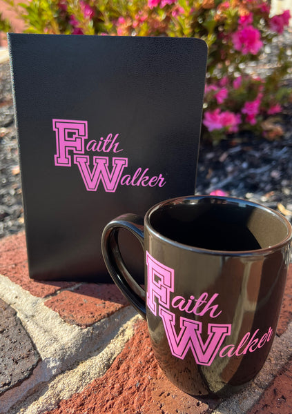 Faith Walker Journal & Mug Gift Set - Pink - Jewellery Unique Gifts & Accessories