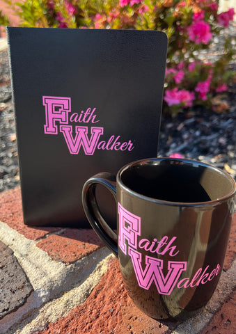 Faith Walker Journal & Mug Gift Set - Pink
