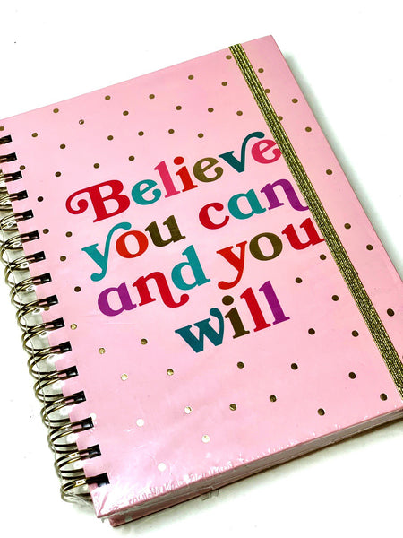 Believe You Can Journal - Jewellery Unique Gifts & Accessories