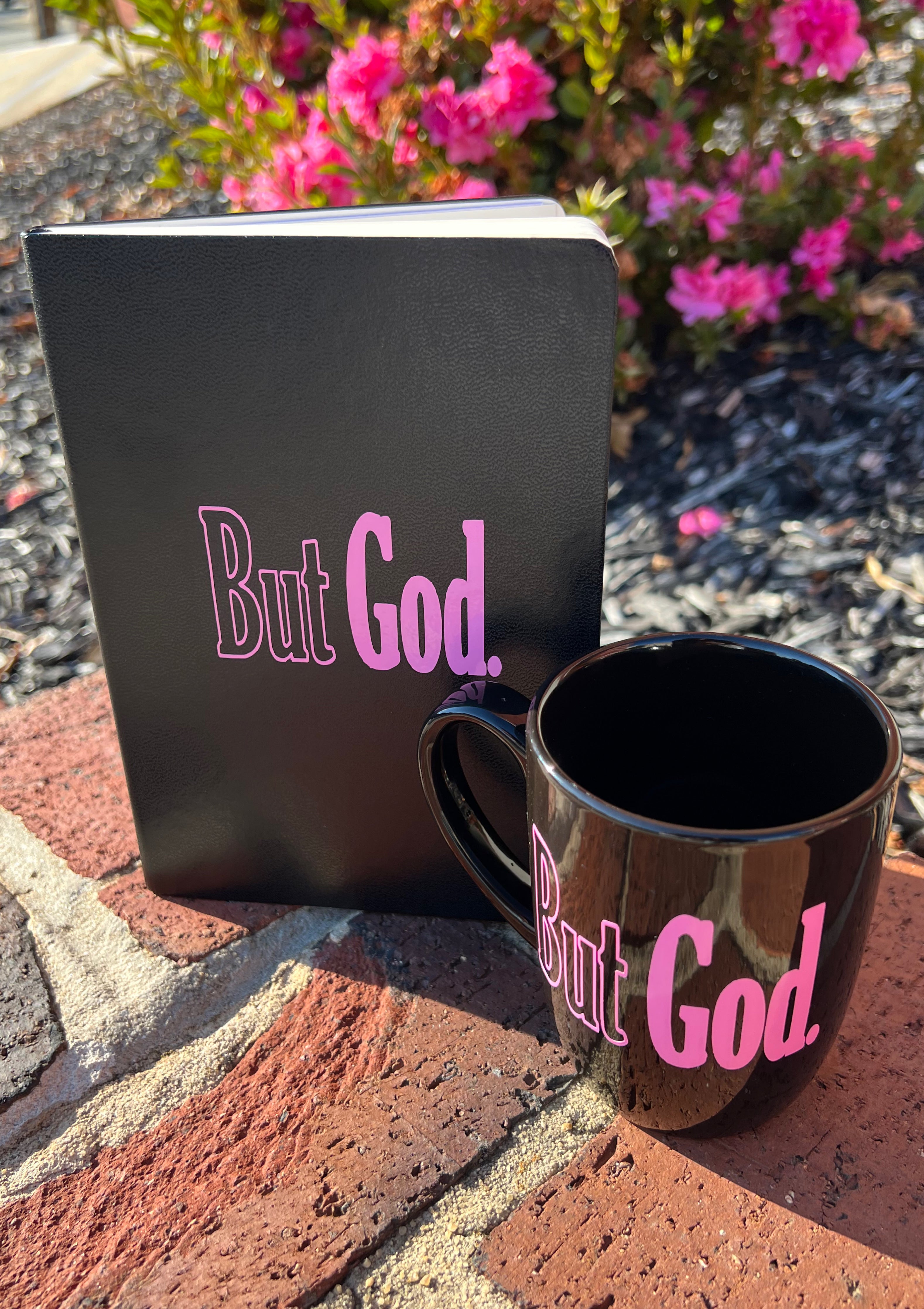 ButGod Journal & Mug Gift Set - Pink - Jewellery Unique Gifts & Accessories