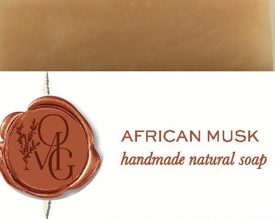 African Musk Handmade Natural Soap - Jewellery Unique Gifts & Accessories
