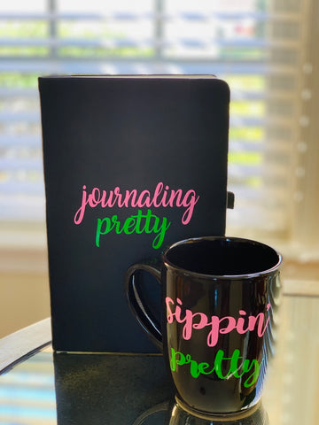 Journaling & Sippin’ Pretty Mug AKA Inspired Gift Box Set