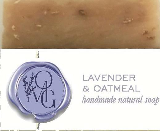 Lavender & Oatmeal Handmade Natural Soap - Jewellery Unique Gifts & Accessories